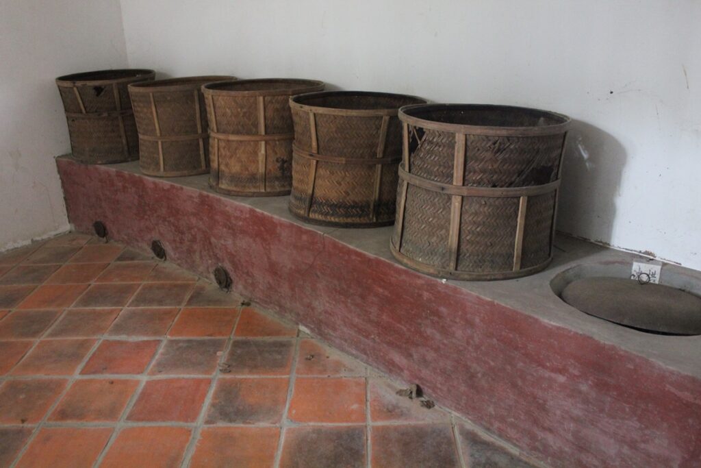 old tea equipment - roasting oven