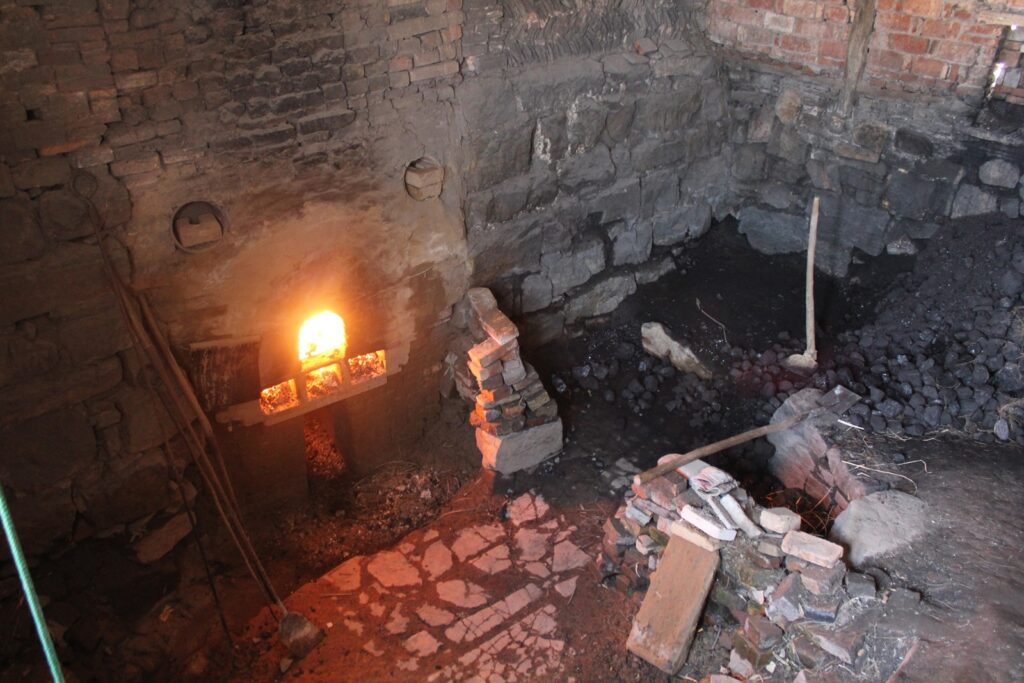 dragon kiln interior
