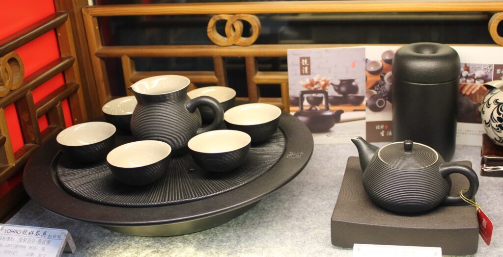 black tea set