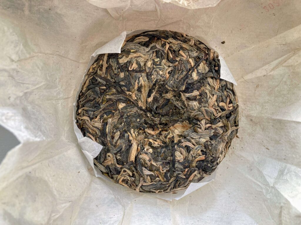 IMG_8429 Tea cake, wrapping opened
