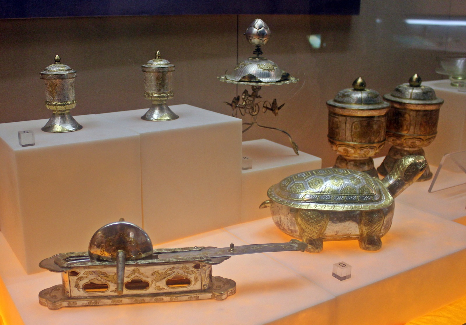 Tea equipment, silverware